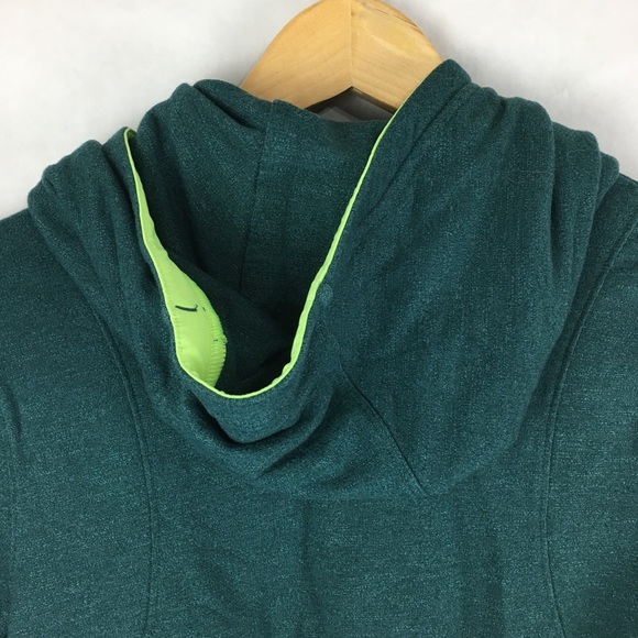 Under Armour Green Plush Terry Hoodie Size S - Picture 6 of 8